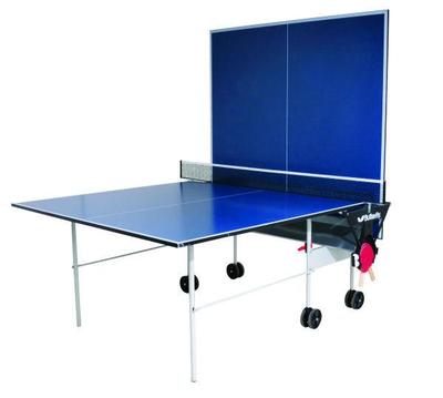 Butterfly Indoor Home Rollaway Table Tennis Table SET - Blue - main image